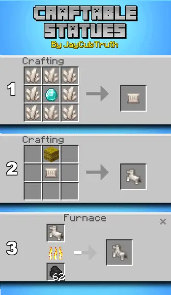 Quartz Craftable Statue craft