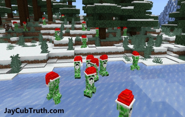 Creeper Claus resource pack