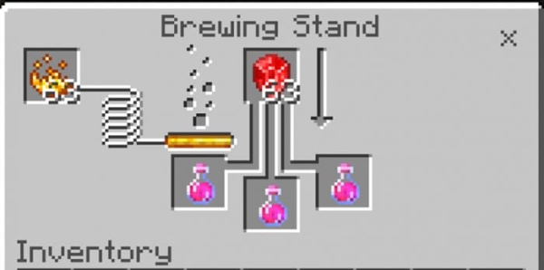 Craft Recipe for Ruby Potion