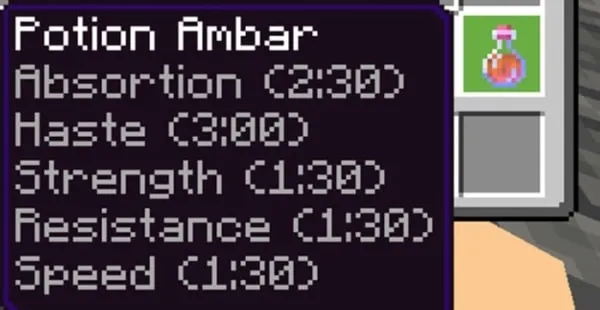 Amber Potion