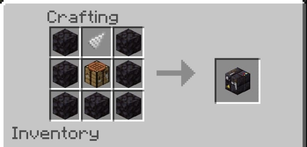 Craft Recipe for Ore Extractor
