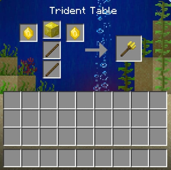 Trident Table Interface