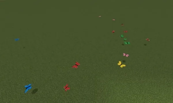 Butterflies mobs