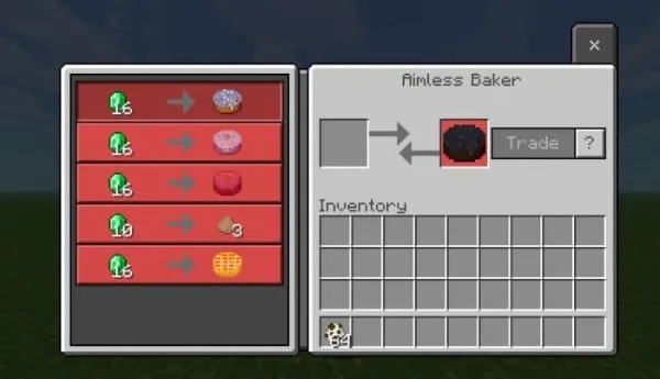 Trading with Aimless Baker