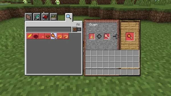 Oven block interface