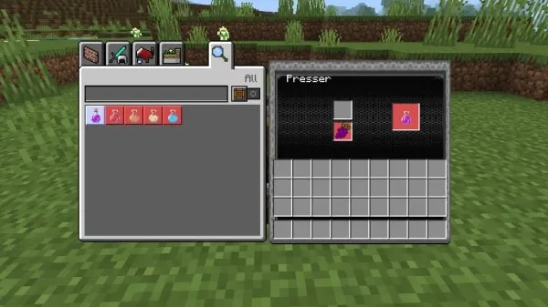 Presser block interface