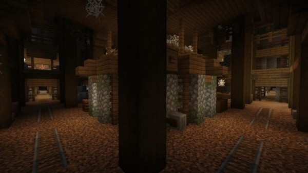 Spruce Wood Mineshaft (screenshot 1)