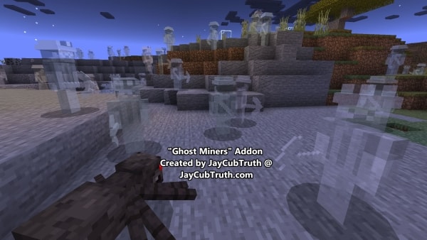 Ghost Miners mobs on the ground (screenshot 4)