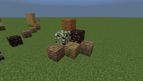 New mossy blocks from the More Mossy by JayCubTruth addon