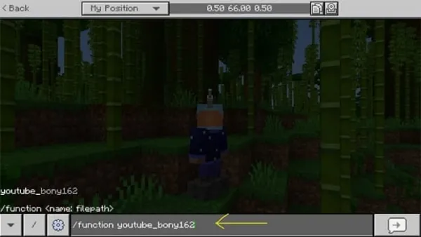Addon activation command