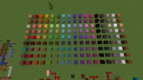 New plank blocks colors