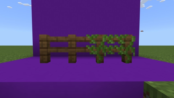 Vine-covered fences (sixth screenshot)