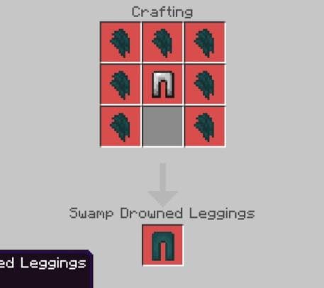 Swamp Drowned Leggings recipe