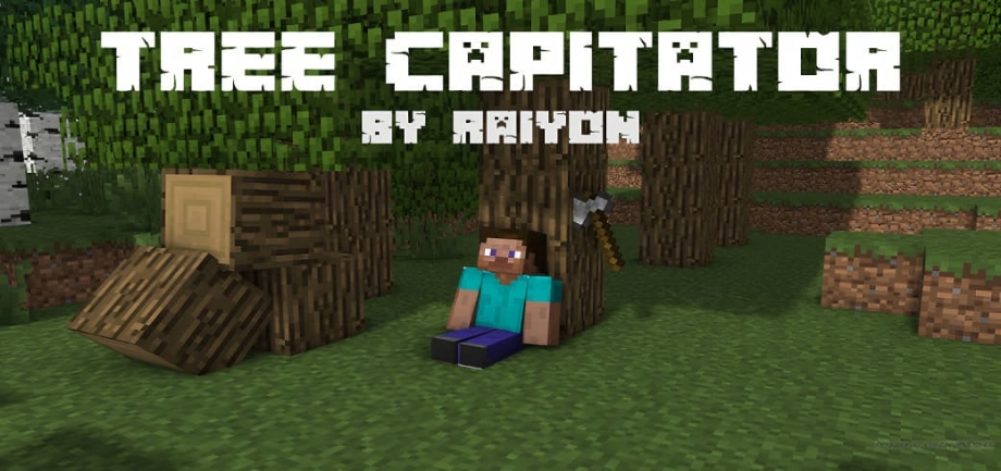 Thumbnail: Raiyon's Tree Capitator Compatible With Any Addon And Realms 1.20.10+ (Cherry Blossom Update)