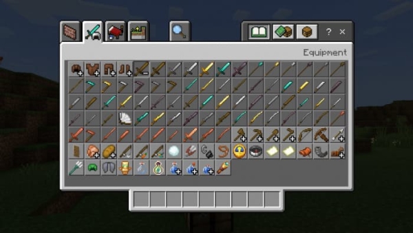 Tools from the True Weapons and Copper Plus addons