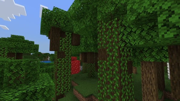 Dark Oak Trees: Screenshot 1