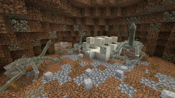 White Spike Nest Structrure (From Inside)