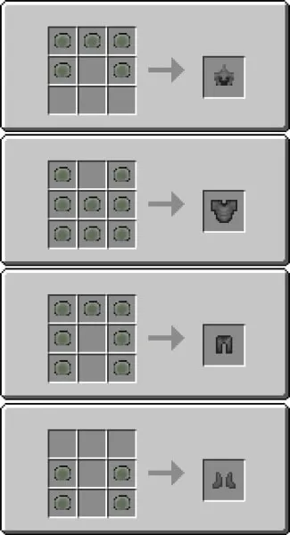 White Spike Armor Recipes