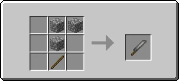 Stone Machete recipe