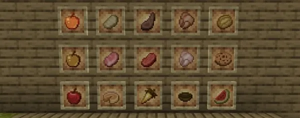 Food items.