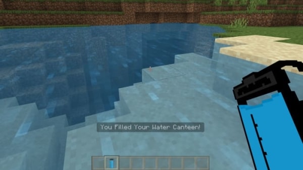 Filled Water Canteen