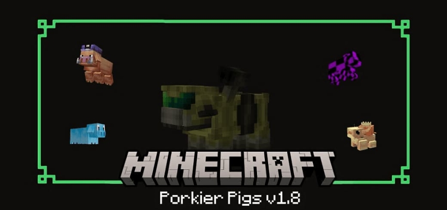Thumbnail: Porkier Pigs v1.8 - The Retro Piggies Update (200+ Overall Texture Variants)