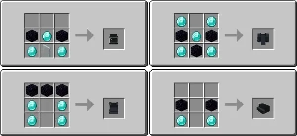 Anti-Explosive Armor Suit Recipes