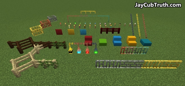 New Blocks from the BuildMore Addon