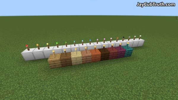 Screenshot of the new Colorful Torches