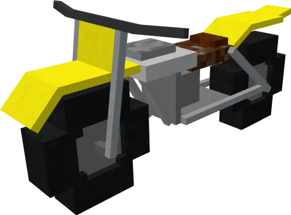 Yellow Dirtbike