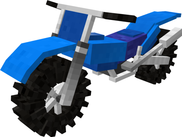 Blue 2021 Dirtbike