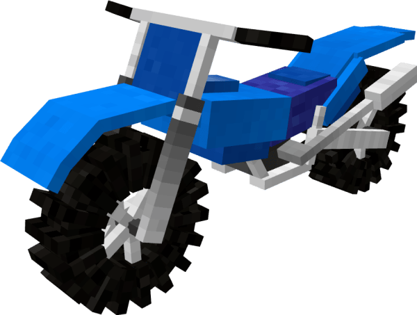 Blue 2021 Dirtbike