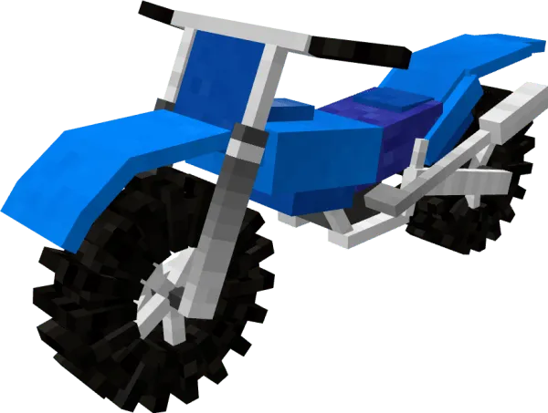 Blue 2021 Dirtbike