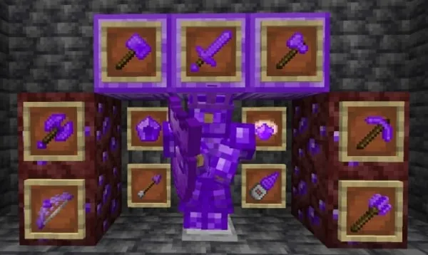 Flourite Armor and Tools: Screenshot