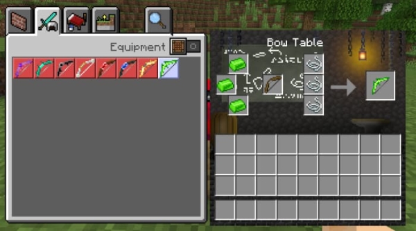 Interface of Bow Table