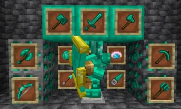 Jade Armor and Tools: Screenshot