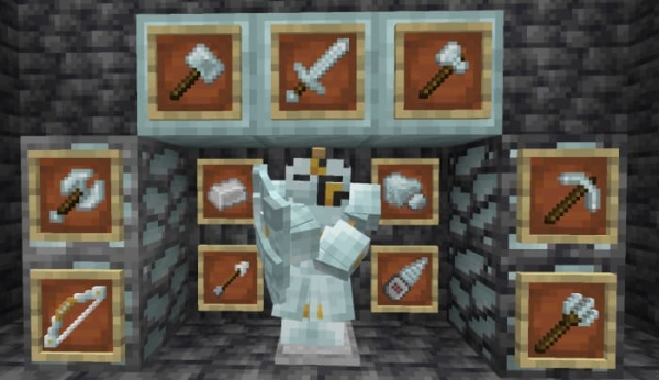 Platinum Armor and Tools: Screenshot