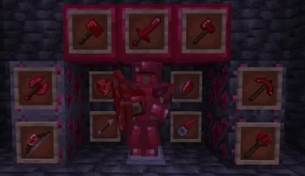 Ruby Armor and Tools: Screenshot