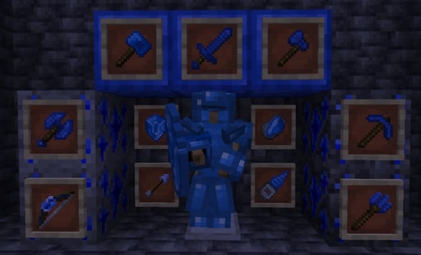 Sapphire Armor and Tools: Screenshot