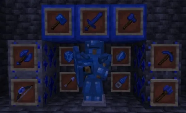 Sapphire Armor and Tools: Screenshot