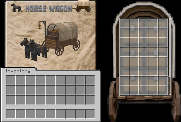 Horse Wagon inventory UI