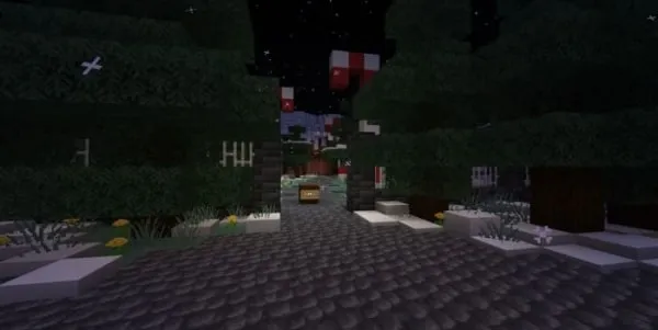Christmas trials map: screenshot 1.