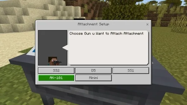 Attachment Setup