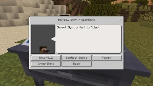 AK-101 Sight Attachment list