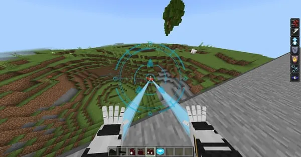 Energy Beam Gloves: Screenshot 1