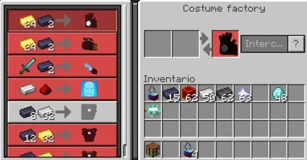 Suit Gantry: UI