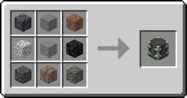 Reinforced Deepslate Recipe