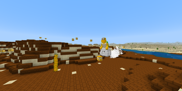New blocks and mobs in Desert biome
