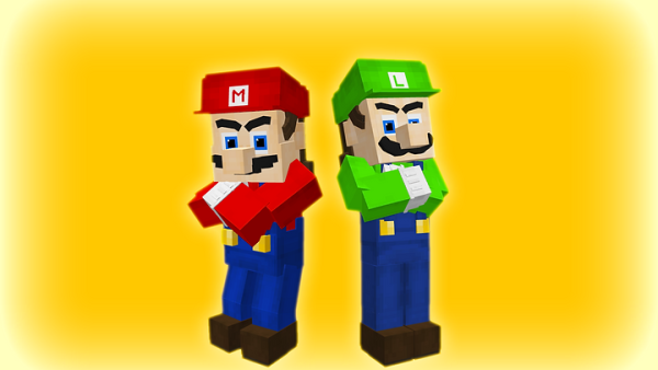 Mario and Luigi suits