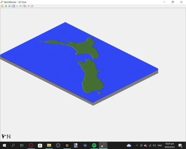 New Zealand in the WorldPainter